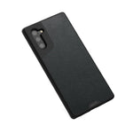 Black Leather Unbreakable Galaxy Note 10 Case | Black Leather