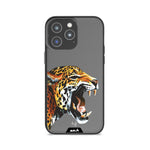 Clear Protective Phone Case Transparent Qi Wireless Charging Jaguar Cheetah Henry Fraser Design | iPhone 14 Pro,iPhone 14 Pro Max