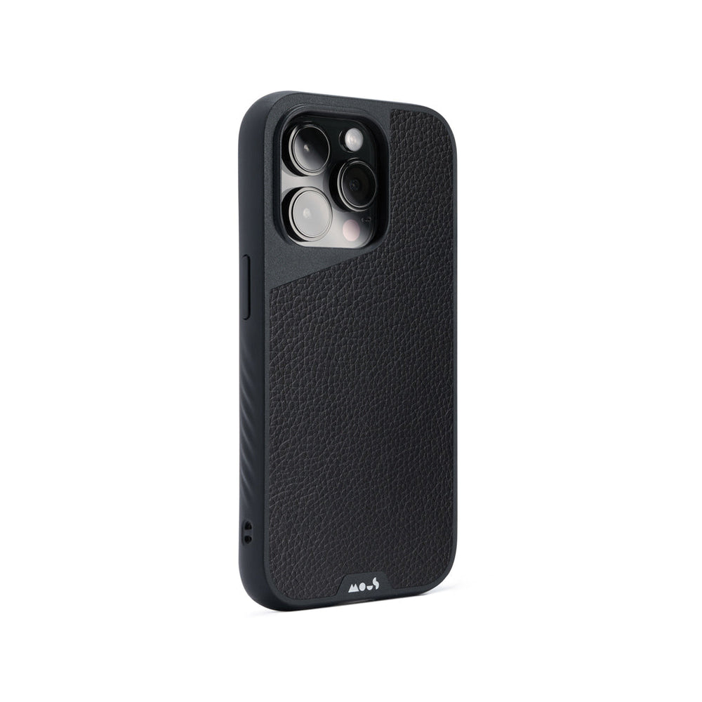 Limitless Phone Case - Black Leather