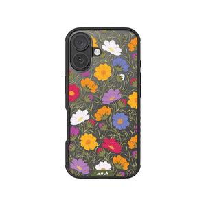 Flowers Printed Phone Case – Cosmos Multicolour