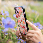 Mous Phone Case Clear Floral Pattern Flowers | iPhone 15 Pro Max,iPhone 15 Pro,iPhone 15 Plus,iPhone 15,iPhone 14 Pro Max,iPhone 14 Pro,iPhone 14 Plus,iPhone 14,iPhone 13 Pro Max,iPhone 13 Pro,iPhone 13 mini,iPhone 13,iPhone 12 Pro Max,iPhone 12 Pro,iPhone 12 mini,iPhone 12