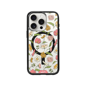 Flowers MagSafe® Compatible Printed Phone Case – Floral Pink - Clarity 2.0