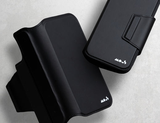 MagSafe iPhone Holder Stand · Black by Capra Leather
