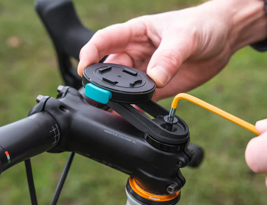 Bike stem outlet mount