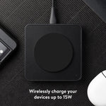 Matte Black Charging Pad with Qi2