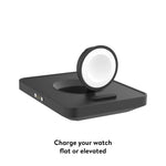 3 in 1 Charging Stand with Qi2 and Apple Technology — Matte Black