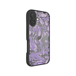 Marbled Lilac Purple Printed Phone Case