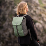 hover-image, Everyday Day Backpack Water-Resistant Protective Bag Sage Green