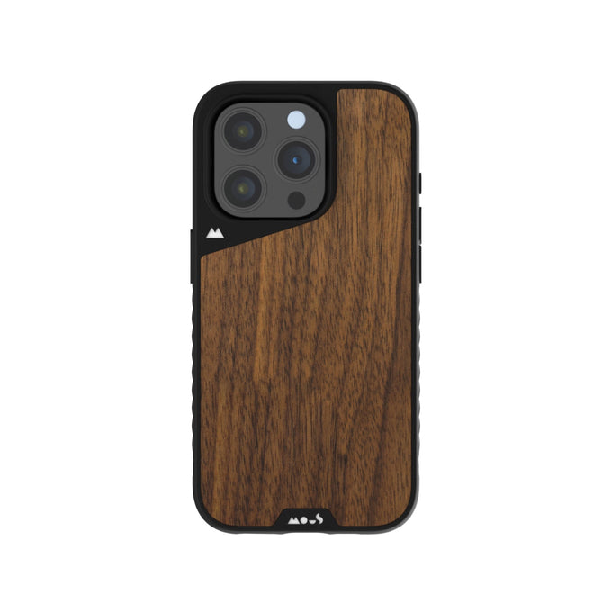 Mous - Case For iPhone 14 Pro - Walnut - Limitless 5.0 14 Pro