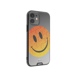 Ben Eine Orange Smiley Printed Phone Case