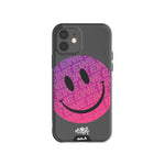 Clear Transparent iPhone Case Ben Eine Pink Smiley Face Qi | iPhone 12,iPhone 12 mini