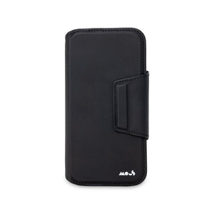 MagSafe® Compatible Black Flip Wallet