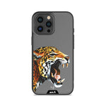 Clear Protective Phone Case Transparent Qi Wireless Charging Jaguar Cheetah Henry Fraser Design | iPhone 15 Pro,iPhone 15 Pro Max