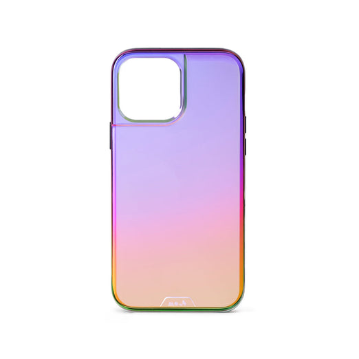 Pink yellow purple clear phone case