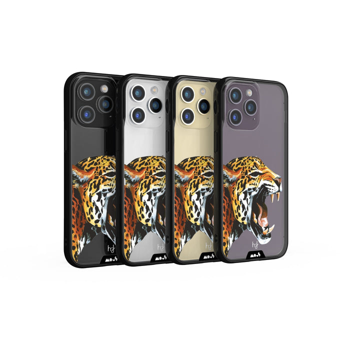 Mous Henry Fraser The Jaguar Printed Phone Case Clarity